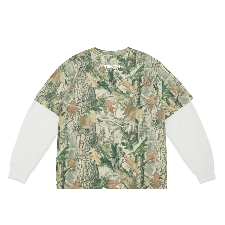 "Tenth Floor University" Camo Double-Layered Tee