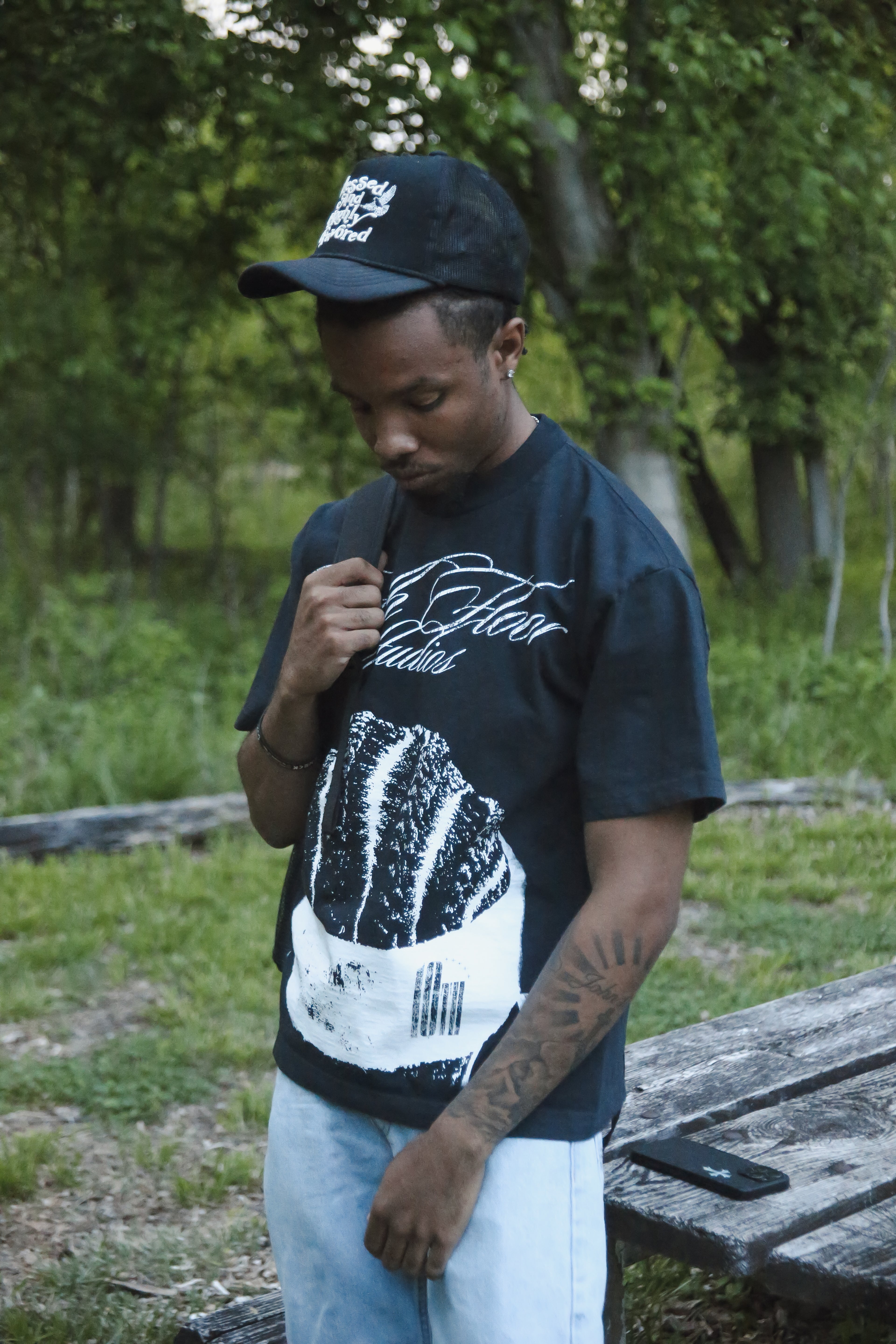 "Iverson Braids" Heavyweight Tee