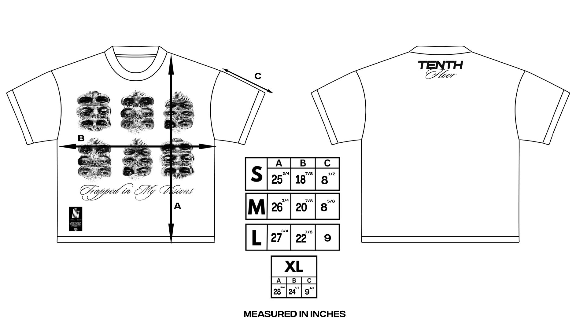 "Trapped In My Visions" Tee